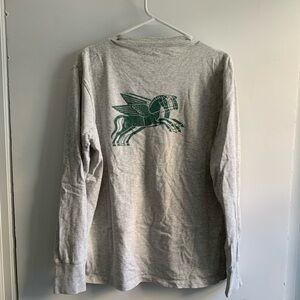 Aime Leon Dore x Porsche Light Gray Long Sleeve Tee